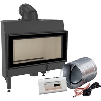 Inteligentní krbová KRATKI NADIA 14 kW, průměr 200 MSK NADIA/14/Z/MSK