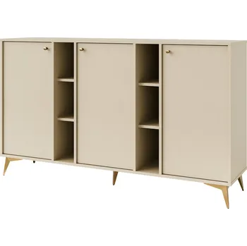 Komoda TOKYO 1 b | komoda 823 | 157,7 cm | béžová/zlatá