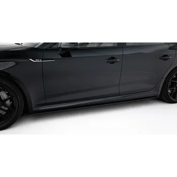 PC tuning Maxton Design "Street Pro" difuzory pod boční prahy pro Audi RS5 F5, plast ABS bez povrchové úpravy, Sportback