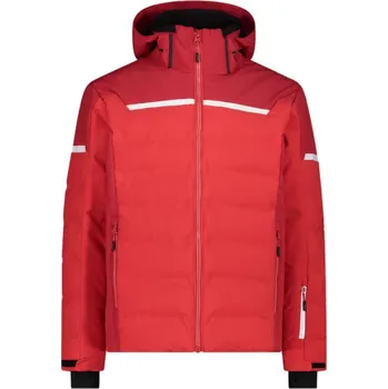 CMP Man Jacket Zip Hood lyžařská bunda - 0 - červená - 58