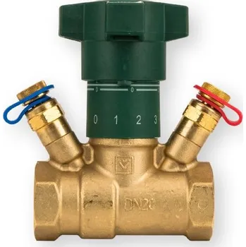 Ventil Herz Vyvažovací ventil 4217 STRÖMAX GNW-pro měření tlakové diference pitná voda Dimenze: DN25, kvs=4,10, #2421773: Vyvažovací ventil 4217 STRÖMAX GNW-pro měření tlakové diference pitná voda, měřící ventilky DN25, kvs=4,10