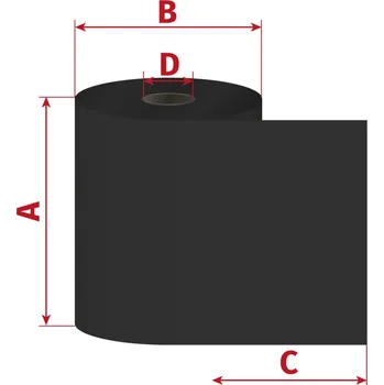 Pásek do tiskárny Oem Páska 110mm x 360m TTR premium pryskyřice, D25/IN