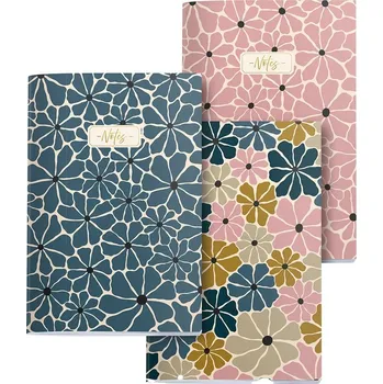 Blok Miquelrius poznámkový zápisník BOHO ESSENCE - mix motivů A6 - sada 3 ks