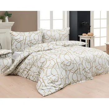 Povlečení Matějovský Bianco flanel premium 140 x 200, 70 x 90 cm zipový uzávěr