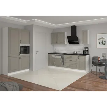 Kuchyňská linka Kuchyňská linka STILO Sestava B, 350 bílá / claygrey MDF