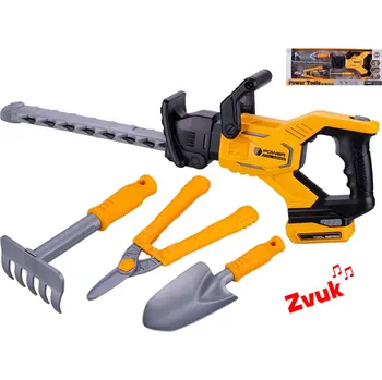 Houpací síť Mikro trading Nůžky na živý plot - 57 cm - se zvukem a doplňky - 3 ks