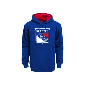 Chlapecká mikina Dětská Mikina NHL Outerstuff New York Rangers Prime Pullover Fleece (modrá), Velikost 14-16 let (160 - 170 cm)