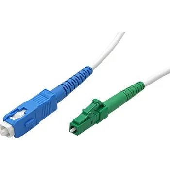 Síťový kabel METZ CONNECT Optický patchkabel LC/APC - SC/PC 9/125 (single mode), simplex , LSOH, 0,5m (151P7EOJA05E) - 21.06.1445