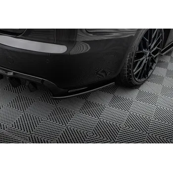 Auto-moto Maxton Design boční difuzory pod zadní nárazník ver.2 pro Audi A4 B8, černý lesklý plast ABS, Sedan / Avant