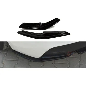 Tuning Maxton Design boční difuzory pod zadní nárazník pro BMW řada 1 F20- F21, černý lesklý plast ABS