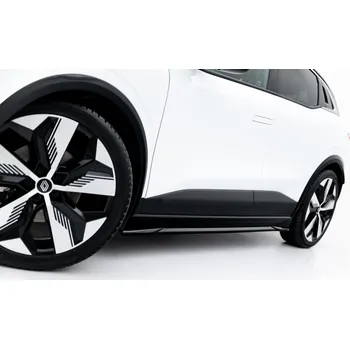 Tuning Maxton Design difuzory pod boční prahy pro Renault Megane E-Tech Electric Mk1, černý lesklý plast ABS