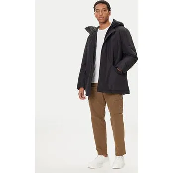 Pánská bunda BOSS Zimní bunda Osiass1 50547078 Černá Relaxed Fit 50