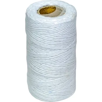 Lano motouz 100g BAVLNA bílý, cívka, univer.