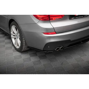 Auto-moto Maxton Design boční difuzory pod zadní nárazník pro BMW řada 5 GT F07 M-Pack, černý lesklý plast ABS