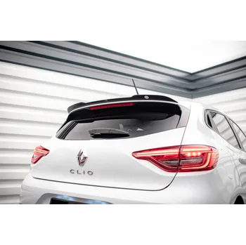 Auto-moto Maxton Design prodloužení spoileru pro Renault Clio Mk5, černý lesklý plast ABS