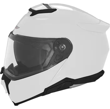 Helma na motorku Výklopná helma na motorku NOX N967 bílá XS