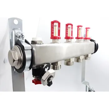 rozdělovač topení Herz Set "NEREZ" rozdělovače/sběrače Sada: 2-okruhová