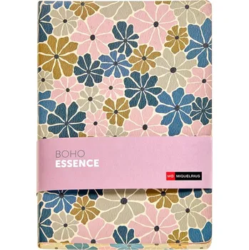 Blok Miquelrius poznámkový zápisník BOHO ESSENCE - mix barev A5