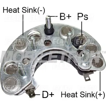 Alternátor Diodový blok alternátoru Škoda Felicia 90A Magneton 443113516591