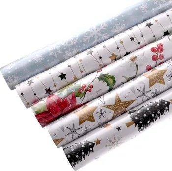 Balící papír Dárkový papír v roli P2 GW 12, 200x70cm