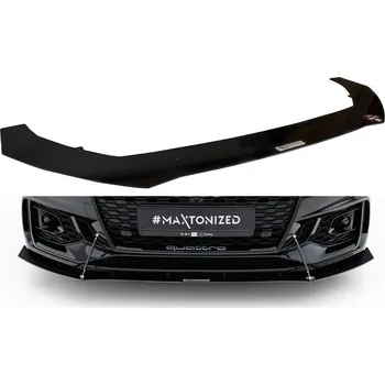 Nárazník Maxton Design "Racing" spoiler pod přední nárazník ver.1 pro Audi RS5 F5, plast ABS bez povrchové úpravy