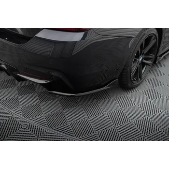 Auto-moto Maxton Design boční difuzory pod zadní nárazník ver.1 pro BMW řada 4 F36, černý lesklý plast ABS, M-Pack