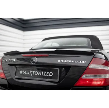 Auto-moto Maxton Design prodloužení spoileru pro Mercedes CLK W209, černý lesklý plast ABS, Cabriolet