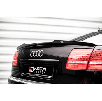 PC tuning Maxton Design prodloužení spoileru pro Audi S8 D3, černý lesklý plast ABS