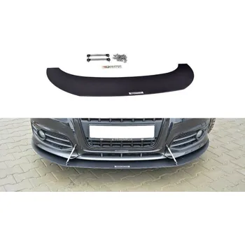 Karosérie Maxton Design "Racing" spoiler pod přední nárazník pro Audi S3 8P Facelift, plast ABS bez povrchové úpravy