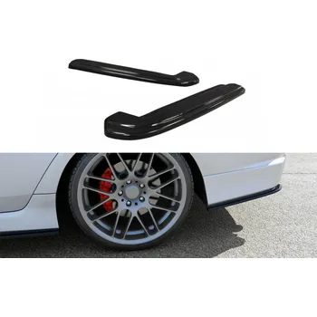 Auto-moto Maxton Design boční difuzory pod zadní nárazník pro Honda Accord Mk7 Type-S, černý lesklý plast ABS