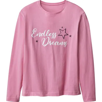 esmara® Dámské triko na spaní (růžová, L(44/46))