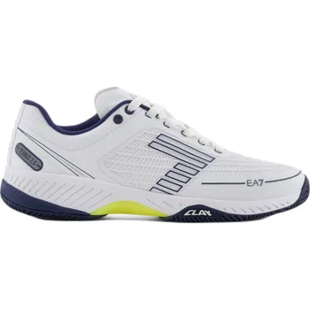Pánská móda Pánská obuv EA7 Unisex Woven Sneaker Clay Bílý (44 2/3)