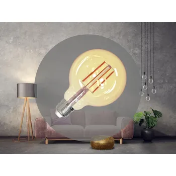 Žárovka NEDES LED žárovka / filament 12W - G95 / E27 / 2000K - ZLF911DV