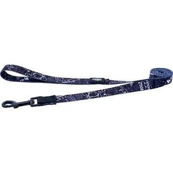 Vodítko pro psa Rogz Fusion Classic vodítko Midnight Black vel. L