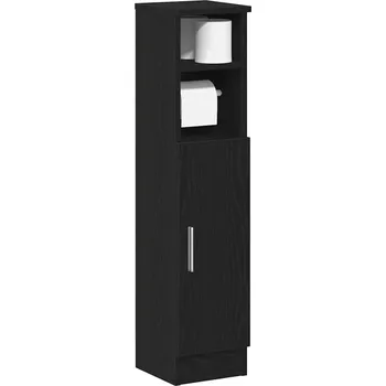 Koupelnový nábytek Koupelnová skříňka s držákem rolí bílá 20,5 x 22 x 90 cm