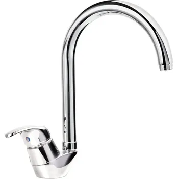 Vodovodní baterie Herz Simpaty s20 - baterie kuchyňská Povrchová úprava: chrom, #UH00186: Baterie kuchyňská, páková - Simpaty s20