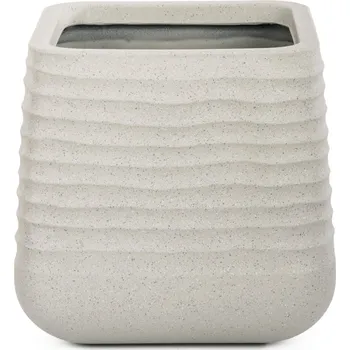 Květináč G21 Květináč Sand Cube 38 x 38 x 37