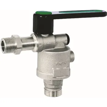 Ventil Herz Vypouštěcí kohout s integrovaným oddělovačem - BA Dimenze: 3/4"x1"