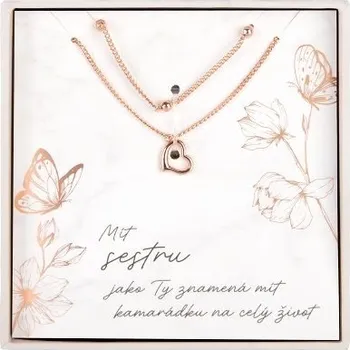 Náhrdelník ALBI Dvojitý náhrdelník - Sestra