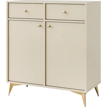 Komoda TOKYO 1 b | komoda 826 | 83,6 cm | béžová/zlatá