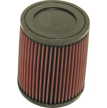 Filtr pro motocykl K&N univerzální kulatý zkosený filtr se vstupem 57 mm a výškou 152 mm, gumový vrchlík SLEVA 8%