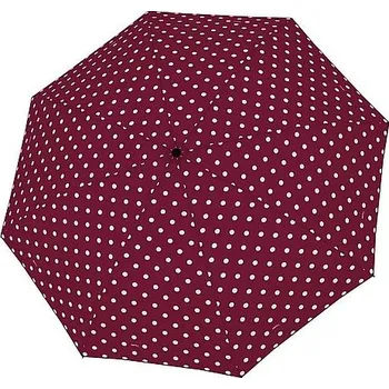 Deštník DOPPLER dámský deštník Hit Mini Dots 700165PDO02 červený NP