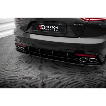 Nárazník Maxton Design "Street Pro" difuzor zadního nárazníku v.1 pro Kia Stinger GT-Line, plast ABS bez povrchové úpravy