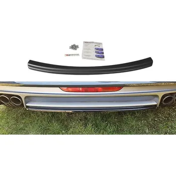 Auto-moto Maxton Design středový spoiler zadního nárazníku pro Audi TT S Mk2 (8J), černý lesklý plast ABS