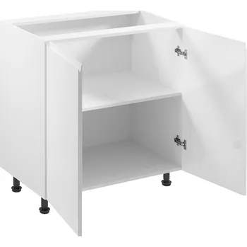 ASPEN b | dolní skříňka D80 s policí | 80 cm | SOKL v CENĚ | bílá lesk