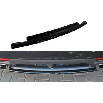 Tuning Maxton Design středový spoiler zadního nárazníku pro Saab 9-3 Turbo X, černý lesklý plast ABS