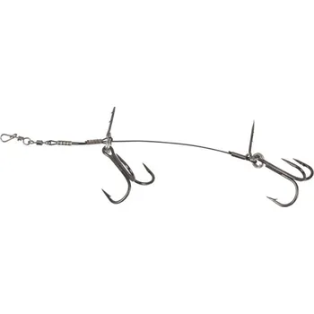 Rybářský háček Stinger Iron Claw Zapichovací Double M 9cm Velikost háčku 2