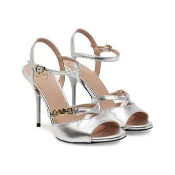 Dámské sandále Sandály LOVE MOSCHINO JA16089G1MIF090B Stříbrná 37