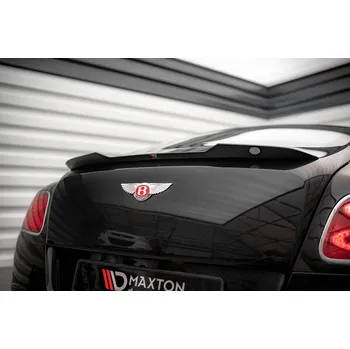 Tuning Maxton Design prodloužení spoileru pro Bentley Continental GT Mk2, černý lesklý plast ABS, V8 S, r.v. 2014-2016