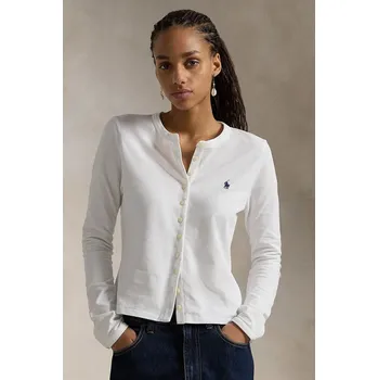 Pánské tričko Tričko s dlouhým rukávem Polo Ralph Lauren černá barva, 211941175, XXS, 00X